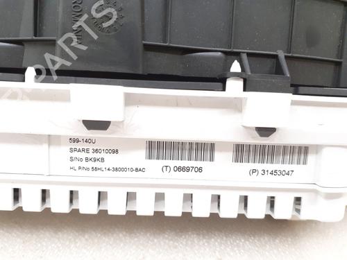 Instrument cluster VOLVO V40 Hatchback (525) D4 | BP24772189C47 