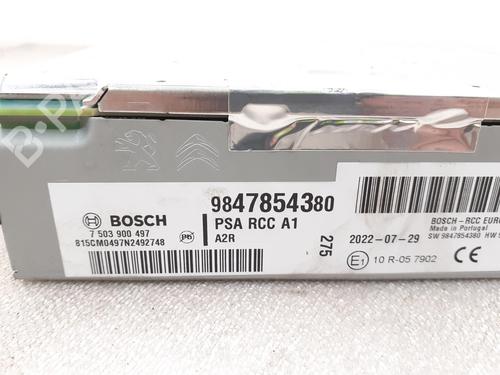 Radio CITROËN C3 III (SX) 1.2 THP 110 (SXHNPS, SXHNZT, SXHNZ6) | BP24790489E6