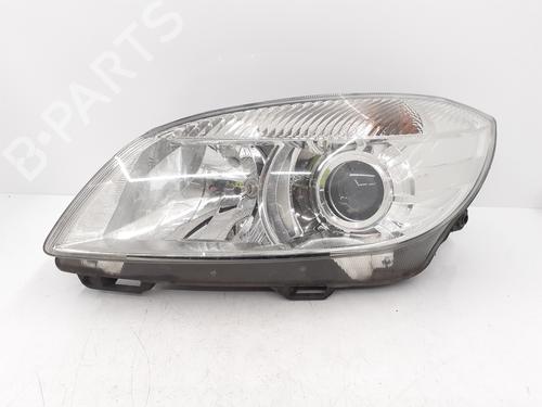 Used Left headlight SKODA FABIA II (542) 1.6 TDI (75 hp) 31146104