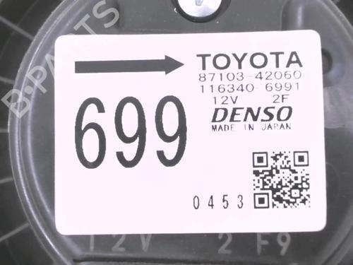 Varmeblæser TOYOTA RAV 4 II (_A2_) 2.0 D 4WD (CLA20_, CLA21_, CLA20R, CLA21R) (116 hp) 24780536