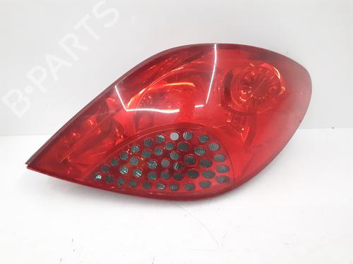 Used Right taillight PEUGEOT 207 (WA_, WC_) 1.6 HDi (90 hp) 30101600