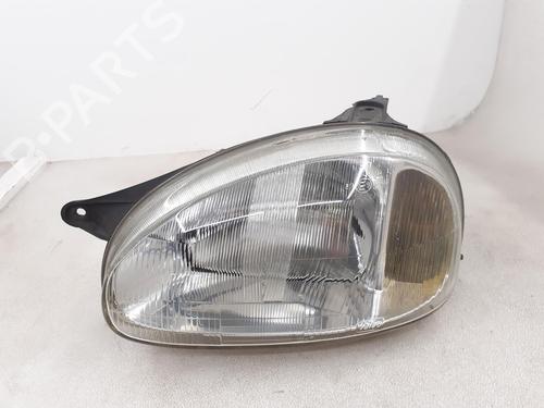 Used Left headlight OPEL CORSA B (S93) 1.4 i (F08, F68, M68) (60 hp) 24787796
