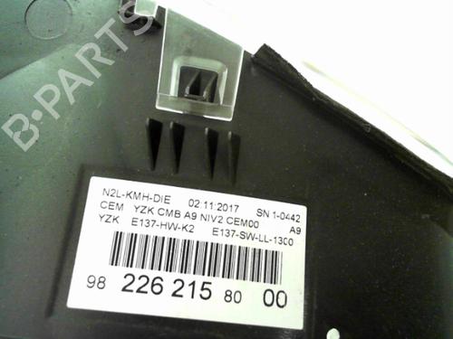 Instrument cluster PEUGEOT 208 I (CA_, CC_) 1.6 HDi / BlueHDi 75 | BP24777859C47 