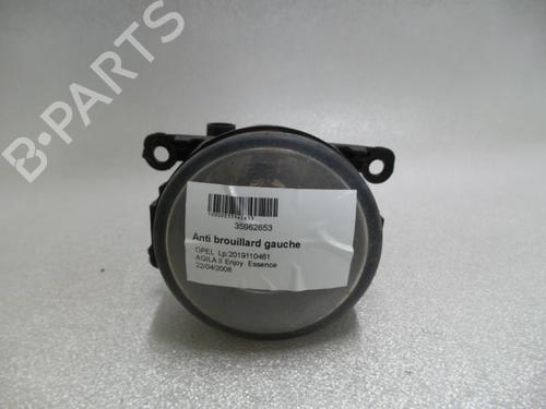 Used Left front fog light OPEL AGILA B (H08) 1.2 (F68) (86 hp) 24777046