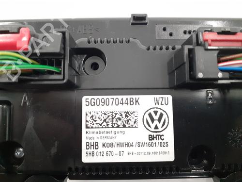 Climate control VW GOLF VII (5G1, BQ1, BE1, BE2) 1.6 TDI | BP30101629I5