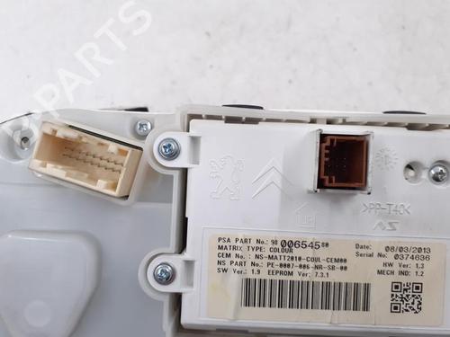 Instrument cluster PEUGEOT 208 I (CA_, CC_) 1.6 HDi | BP24785949C47