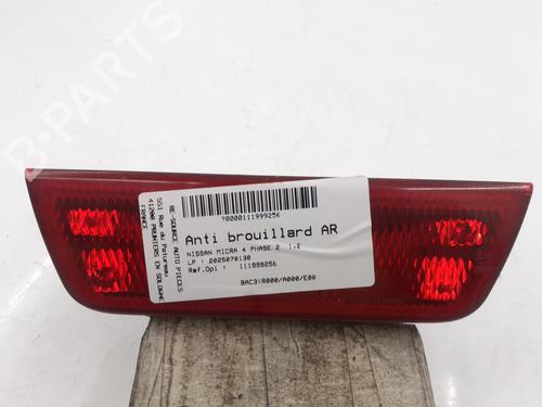 Tågelys NISSAN MICRA IV (K13K, K13KK) 1.2 (80 hp) 29318271