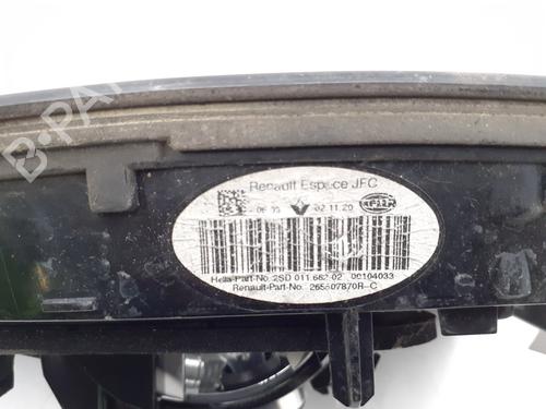 Højre baglygte bagklap RENAULT ESPACE V (JR_)  | BP30435218C80 