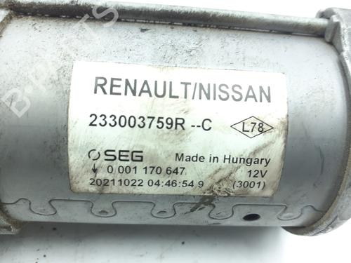 Starter RENAULT KANGOO Express (FW0/1_) 1.5 dCi 80 (FW15) | BP30561552M8  - Image 5