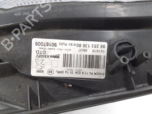 Right headlight PEUGEOT 2008 I (CU_) 1.5 BlueHDI 120 | BP31067809C29 