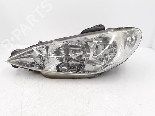 Used Left headlight PEUGEOT 206 Hatchback (2A/C) 1.1 i (60 hp) 32209733