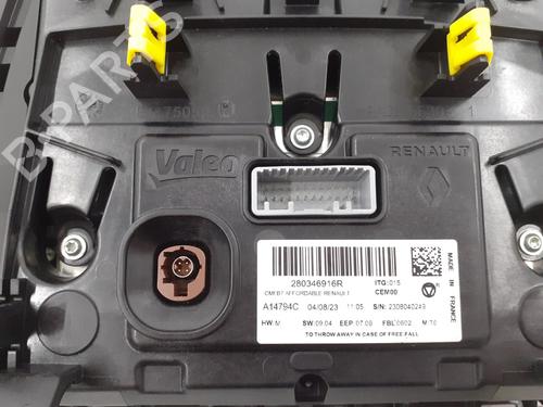 Display monitor RENAULT CLIO V (B7_) 1.0 LPG (B7MT) | BP30396016C48 - Image 2