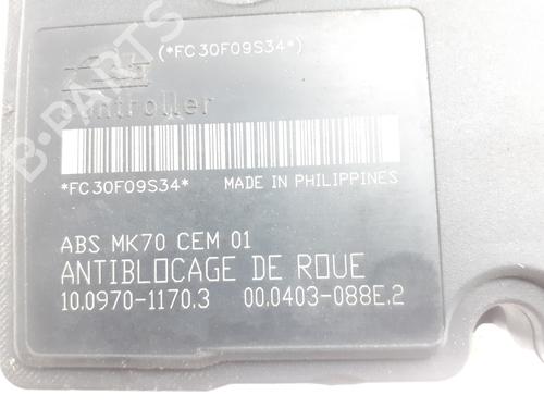 ABS pump PEUGEOT 206+ (2L_, 2M_) 1.4 HDi eco 70 | BP31997153M43 