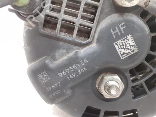 Alternator CHEVROLET AVEO / KALOS Hatchback (T250, T255) 1.2 LPG | BP24787077M7 