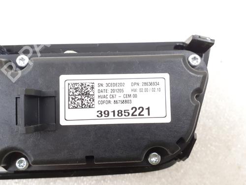 Climate control OPEL CORSA F (P2JO) 1.2 (68) | BP24796678I5 