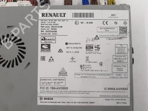 Radio RENAULT CAPTUR II (HF_) TCe 140 (HFN0) | BP30157332E6 - Image 4