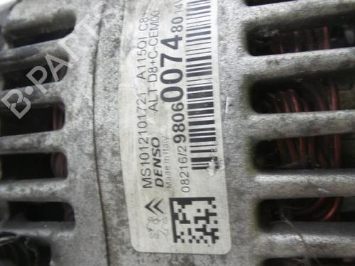 Alternator PEUGEOT 208 I (CA_, CC_) 1.2 VTI 82 | BP24781449M7 