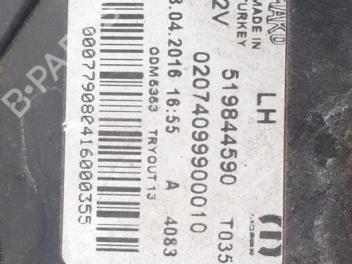 Left taillight FIAT TIPO Hatchback (356_, 357_) 1.6 D (356HXG11) | BP31852169C34 