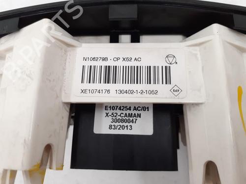 Commande Chauffage DACIA SANDERO II TCe 90 (B8M1, B8MA, B8AC) (90 hp) 24783826