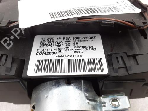 Steering column stalk PEUGEOT 5008 (0U_, 0E_) 1.6 HDi | BP24790026I23 