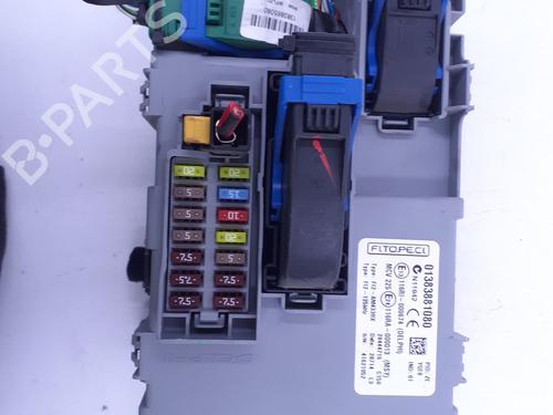 Fuse box PEUGEOT BIPPER Tepee 1.3 HDi 75 | BP29913730E1