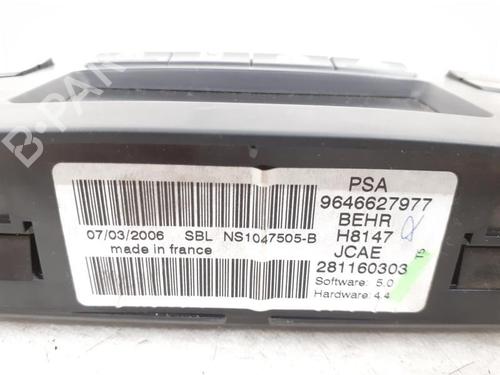AC Styreenhet / Manøvreringsenhet PEUGEOT 307 Break (3E) 1.6 HDi 110 | BP24784425I5 