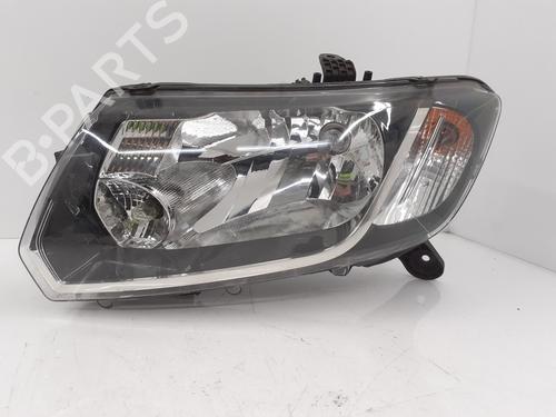 Used Left headlight DACIA SANDERO II TCe 90 (B8M1, B8MA, B8AC) (90 hp) 30123816