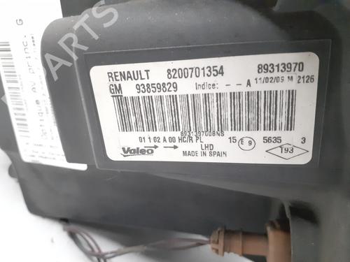 Left headlight RENAULT TRAFIC II Bus (JL) 2.0 dCi 90 (JL00, JL01, JL0H, JL0M, JL0P, JL0S) | BP30143621C28