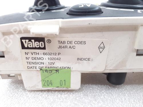 Airco bedieningspaneel RENAULT SCÉNIC I MPV (JA0/1_, FA0_) 1.9 dCi (JA05, JA1F) | BP24787229I5 