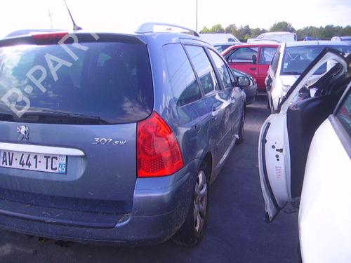 Venstre bak beltestrammer PEUGEOT 307 Break (3E) 1.6 HDi 110 | BP24774740C89 
