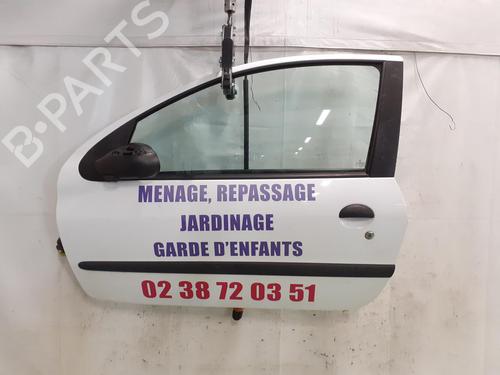 Used Left front door PEUGEOT 206 Hatchback (2A/C) 1.4 HDi eco 70 (68 hp) 24789889