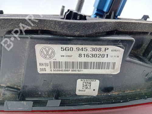 Used Left tailgate light Left tailgate light VW GOLF VII (5G1, BQ1, BE1, BE2) 1.4 TSI (125 hp) 34045069 34045069