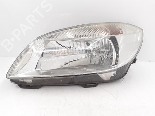 Used Left headlight SKODA FABIA II (542) 1.6 TDI (75 hp) 30963064