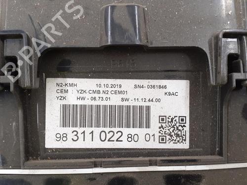 Instrument cluster CITROËN BERLINGO Box Body/MPV (K9) 1.5 BlueHDi 130 | BP24795596C47