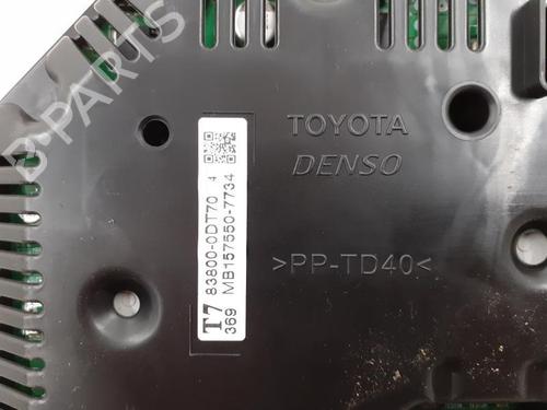 Instrument cluster TOYOTA YARIS (_P13_) 1.5 Hybrid (NHP130_, NHP130) | BP24782625C47 