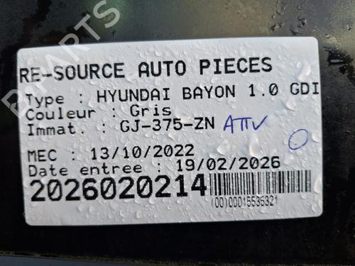 Ricambi HYUNDAI BAYON (BC3)  1.0 T-GDI 48V-Hybrid  4568065
