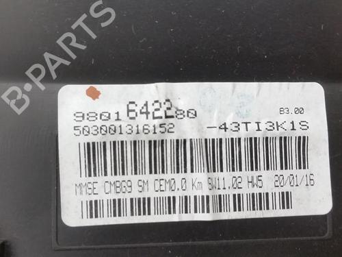 Instrument cluster CITROËN BERLINGO Box Body/MPV (B9) 1.6 HDi / BlueHDi 75 | BP24776235C47 