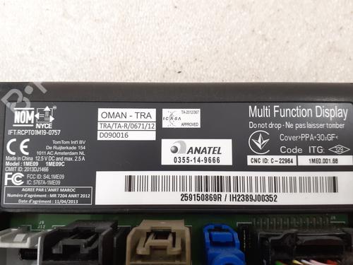 Used Display monitor Display monitor RENAULT KANGOO Express (FW0/1_) 1.5 dCi 115 (FW17) (116 hp) 24772044 24772044