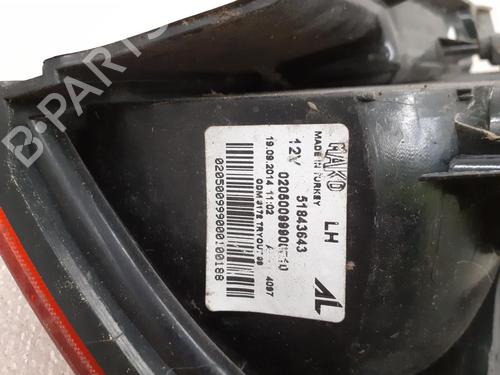 Left taillight FIAT PANDA (312_, 319_) 1.2 (312PXA1A) | BP24792579C34 