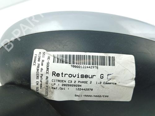 Retrovisor esquerdo CITROËN C3 II (SC_) 1.2 VTi 82 | BP38469541C26 - Image 5