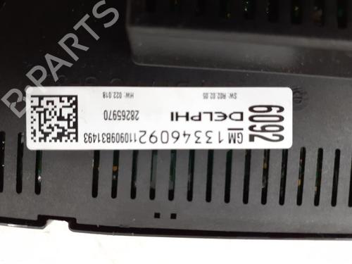 Climate control OPEL MERIVA B MPV (S10) 1.4 (75) | BP24782368I5 