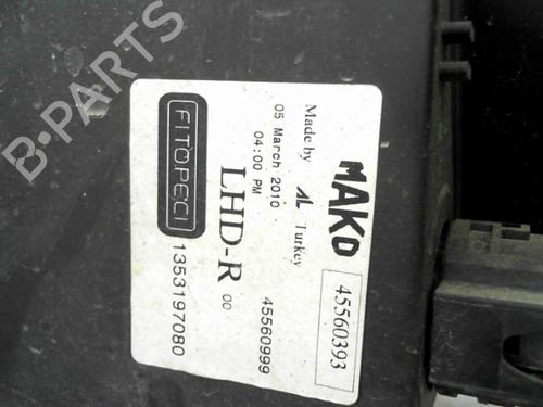Right headlight CITROËN NEMO Box Body/MPV (AA_) 1.4 HDi | BP24777841C29 