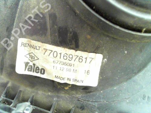 Faro izquierdo RENAULT CLIO II (BB_, CB_) 1.9 D (B/CB0E, BB0J) (64 hp) 24777837
