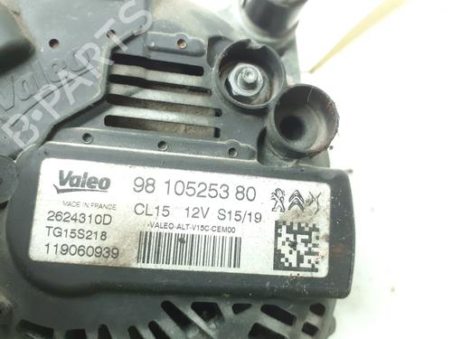 Alternator CITROËN BERLINGO Box Body/MPV (K9) 1.6 BlueHDi 100 | BP24796161M7 