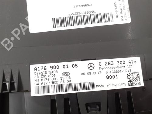 Instrument cluster MERCEDES-BENZ A-CLASS (W176) A 200 CDI / d (176.008) | BP24772898C47 - Image 4
