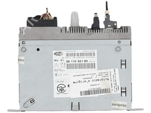 Used Radio Radio PEUGEOT 208 I (CA_, CC_) 1.2 VTI 82 (82 hp) 40443924 40443924