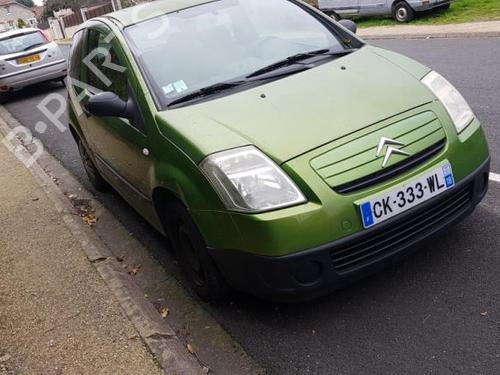 Left taillight CITROËN C2 (JM_) 1.4 HDi | BP24783063C34