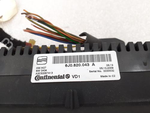 Climate control SEAT IBIZA IV (6J5, 6P1) 1.6 TDI | BP24787665I5 