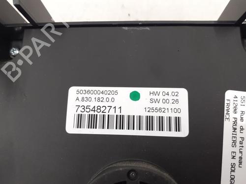 Climate control FIAT BRAVO II (198_) 1.6 D Multijet (198AXL1B) | BP24784542I5 