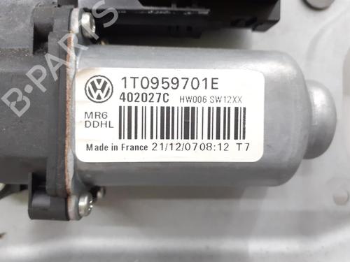 Front left window mechanism VW TOURAN (1T1, 1T2) 1.9 TDI | BP24790214C22 
